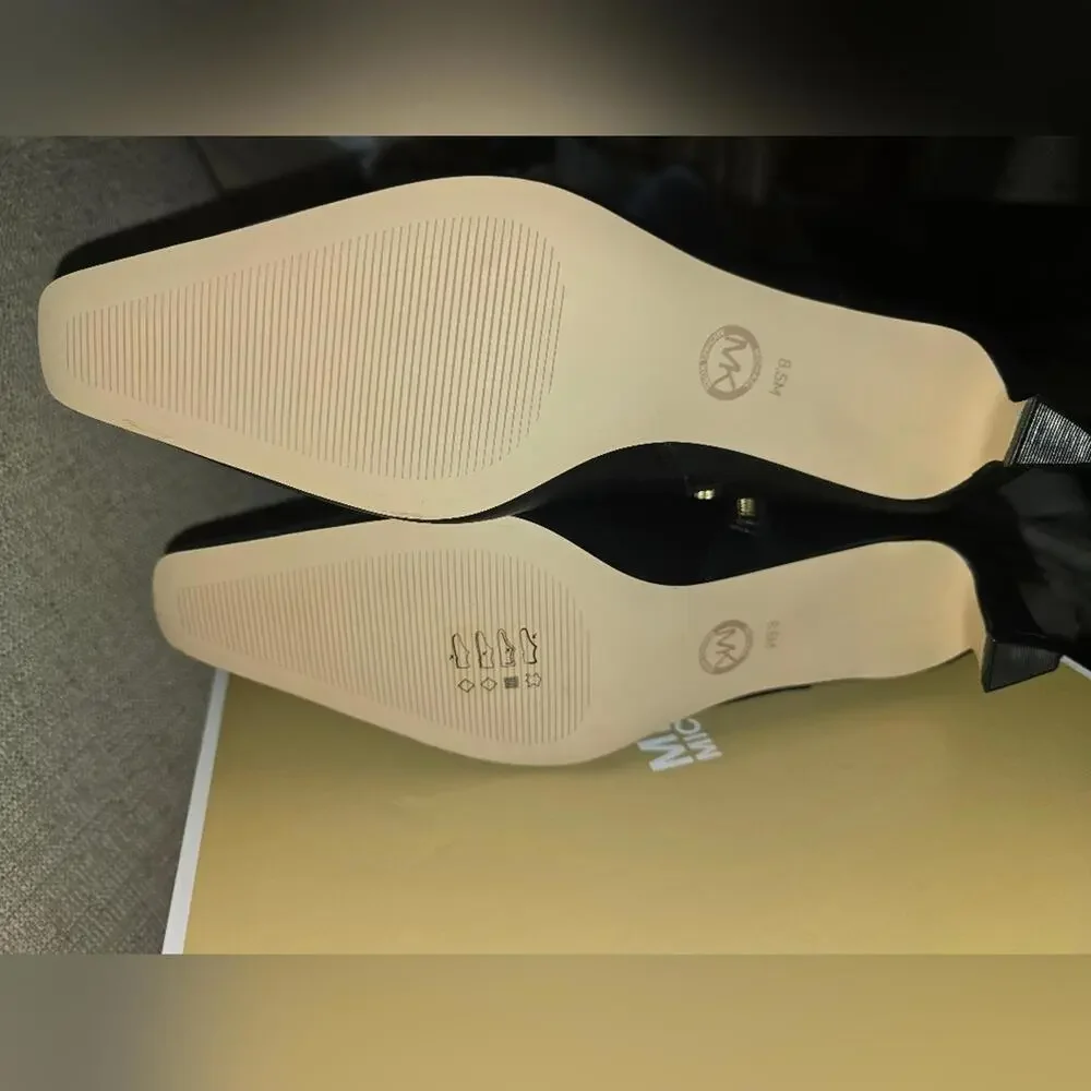 Michael Kors Cosmo Leather Kitten Boot - Picture 5 of 13